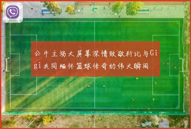 公牛主场大屏幕深情致敬科比与Gigi共同缅怀篮球传奇的伟大瞬间